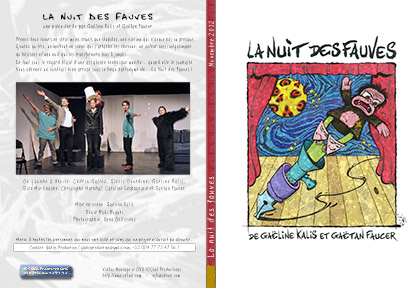 [ 2012 Novembre ] La nuit des fauves @ Gaëlis Production - cover