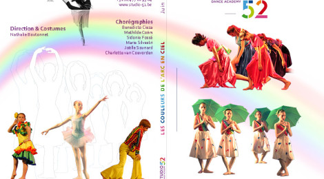 [ 2013 Juin ] Les couleurs de l’arc en ciel @ Studio 52 Dance Academy