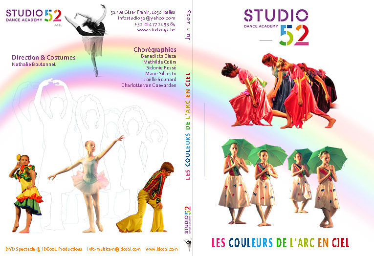 [ 2013 Juin ] Les couleurs de l'arc en ciel @ Studio 52 Dance Academy - cover